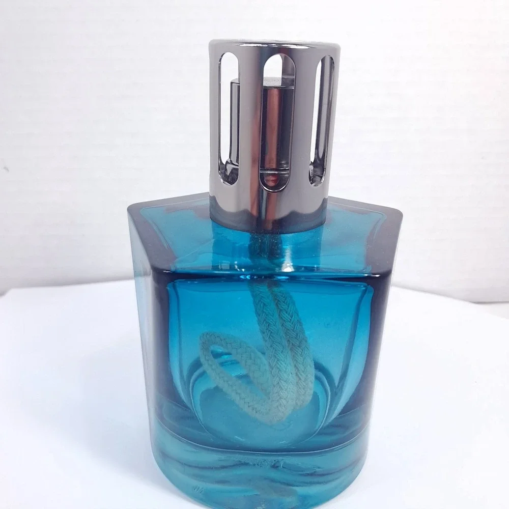 Lampe Berger Paris Penta blue Fragrance Lamp Oil Diffuser France pentagon teal